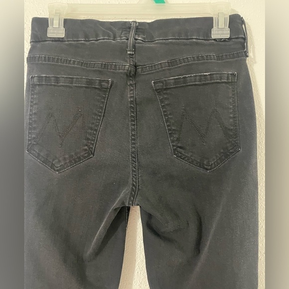 MOTHER Looker Ankle Fray in Guilty As Sin Size 27 - Picture 7 of 15